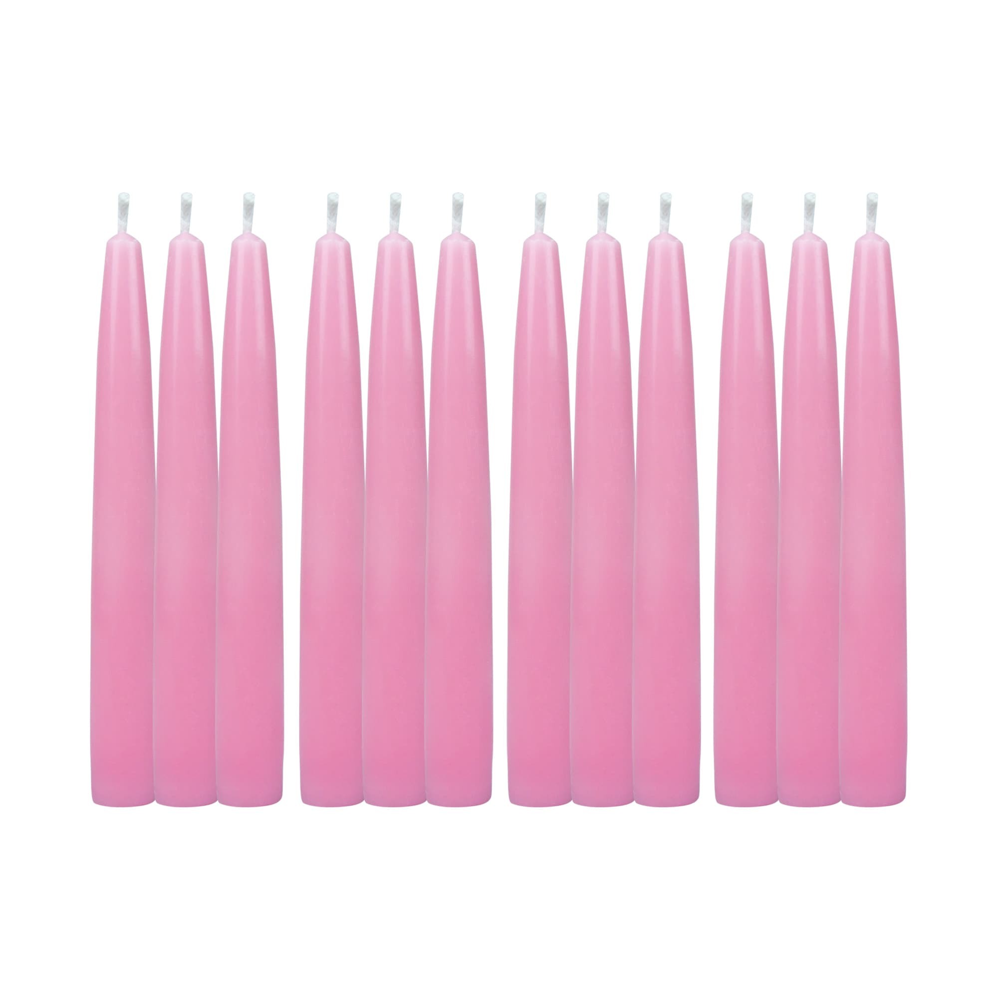 6 Inch Pink Taper Candles (1 Dozen) 6 Inch Pink Taper Candles (1 Dozen)