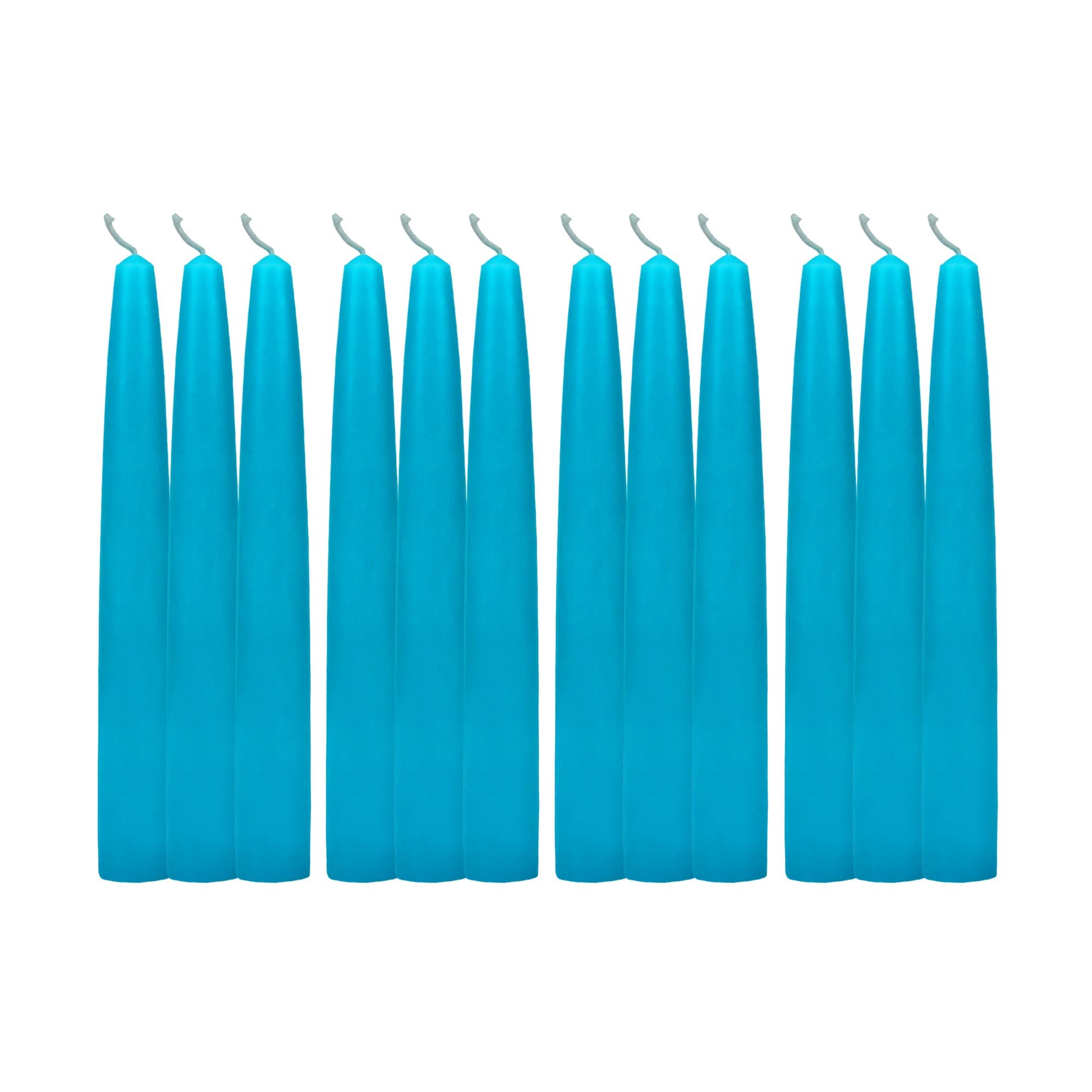 6 Inch Turquoise Taper Candles (1 Dozen) 6 Inch Turquoise Taper Candles (1 Dozen)