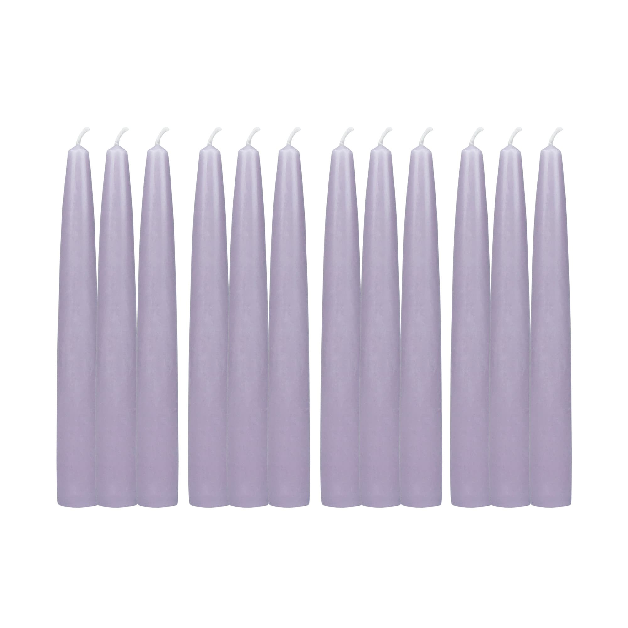 6 Inch Lavender Taper Candles (1 Dozen) 6 Inch Lavender Taper Candles (1 Dozen)