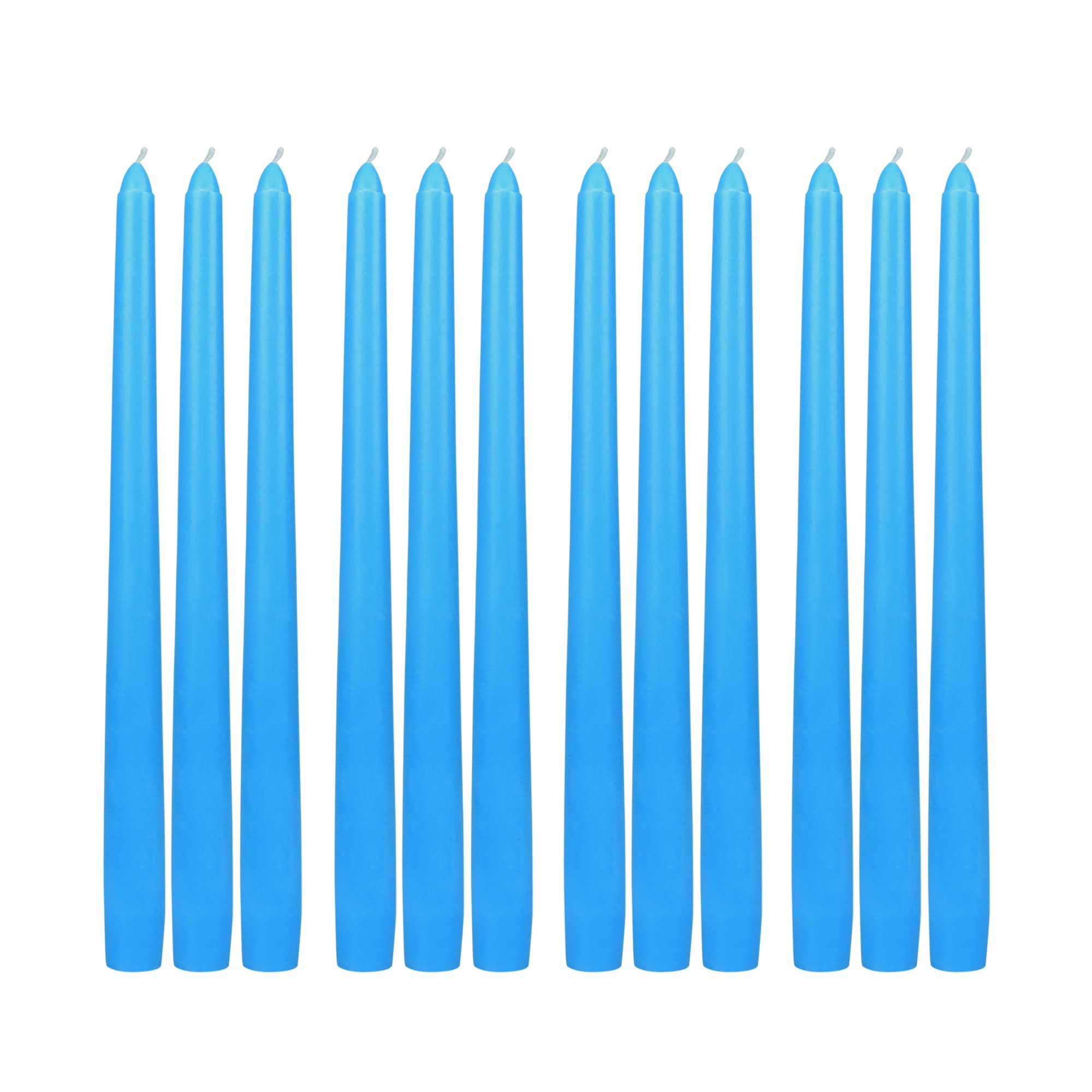 10 Inch Light Blue Taper Candles (1 Dozen) 10 Inch Light Blue Taper Candles (1 Dozen)