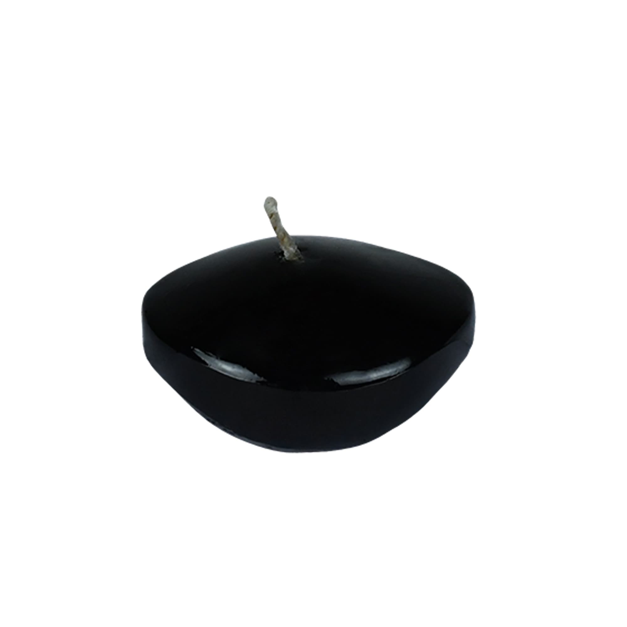 1.75 Inch Clear Black Gel Floating Candles (144pcs/Case) Bulk