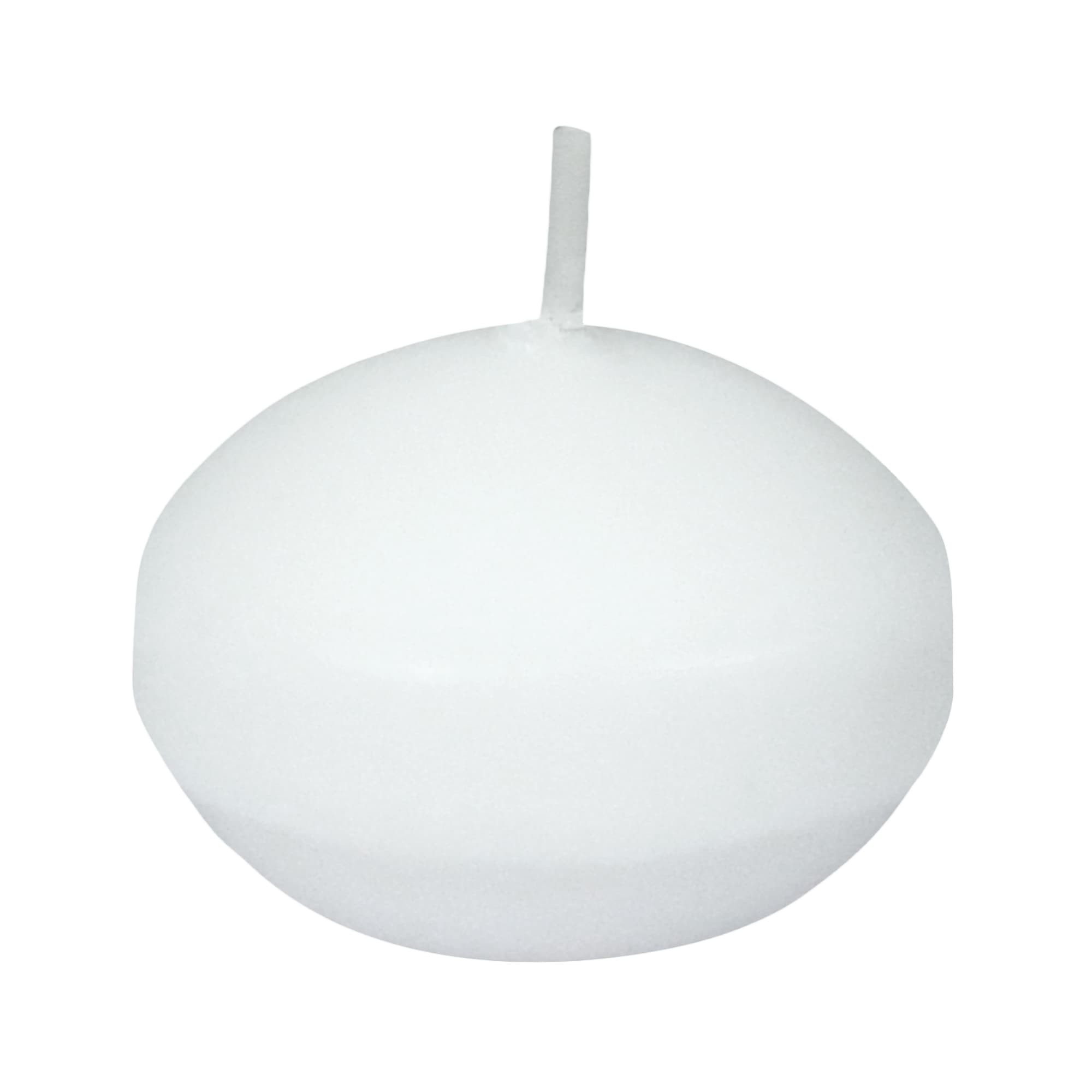 1 3/4 Inch White Floating Candles (288pcs/Case) Bulk