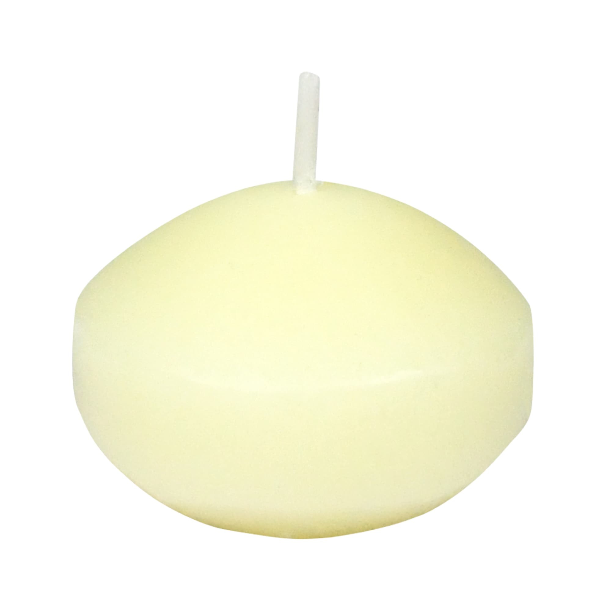 1 3/4 Inch Ivory Floating Candles (288pcs/Case) Bulk