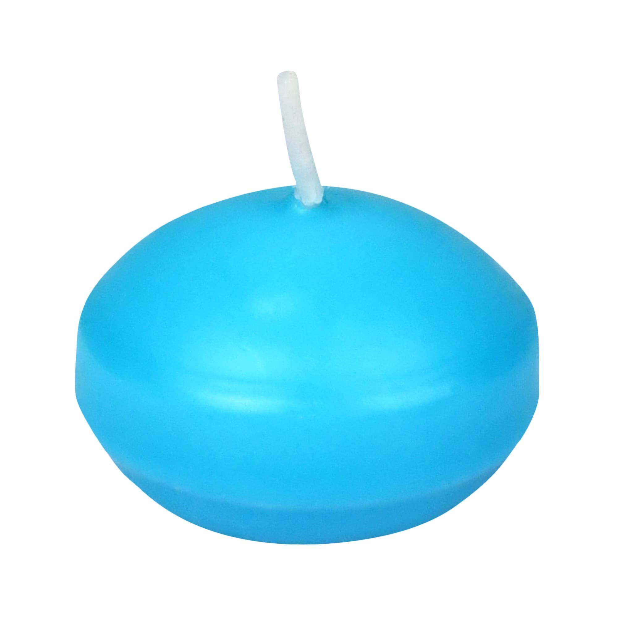 1 3/4 Inch Turquoise Floating Candles (144pcs/Case) Bulk