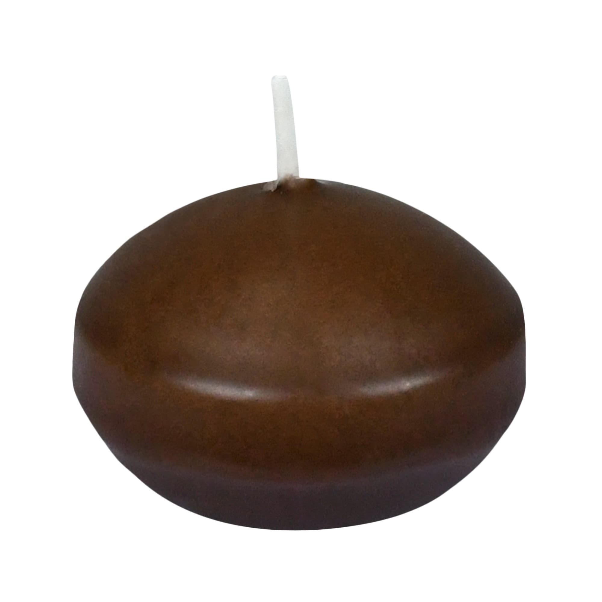 1 3/4 Inch Brown Floating Candles (144pcs/Case) Bulk