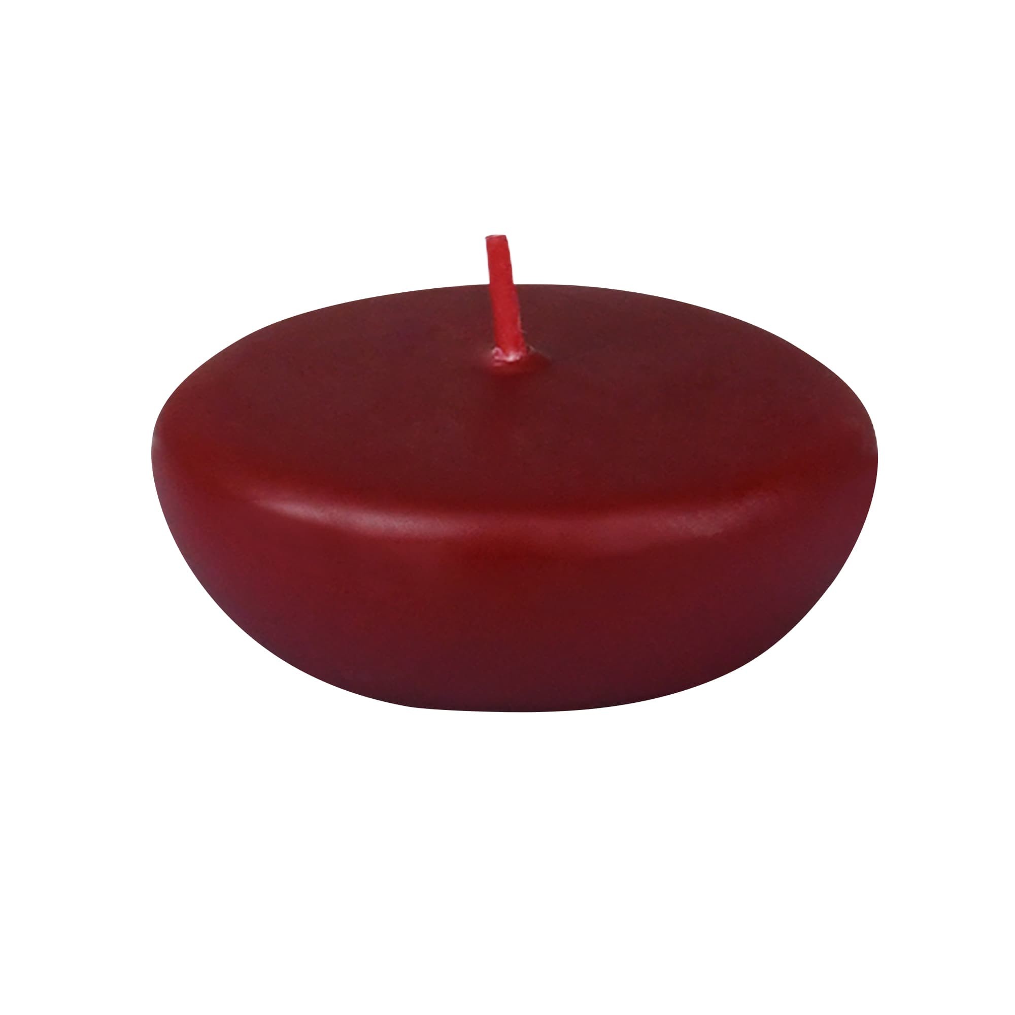 2 1/4 Inch Burgundy Floating Candles (96pcs/Case) Bulk 2 1/4 Inch Burgundy Floating Candles (96pcs/Case) Bulk