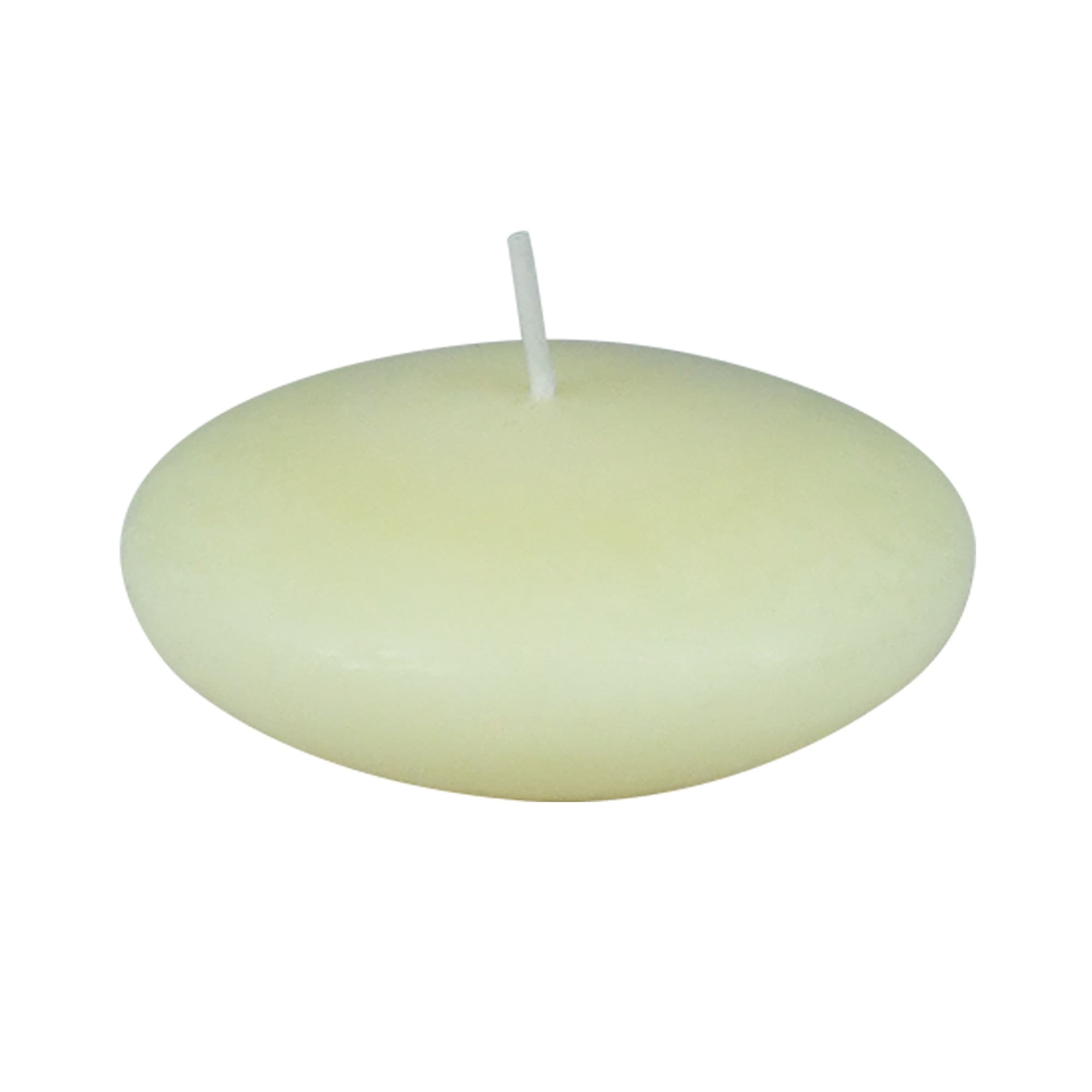 3 Inch Ivory Floating Candles (12pc/Box)
