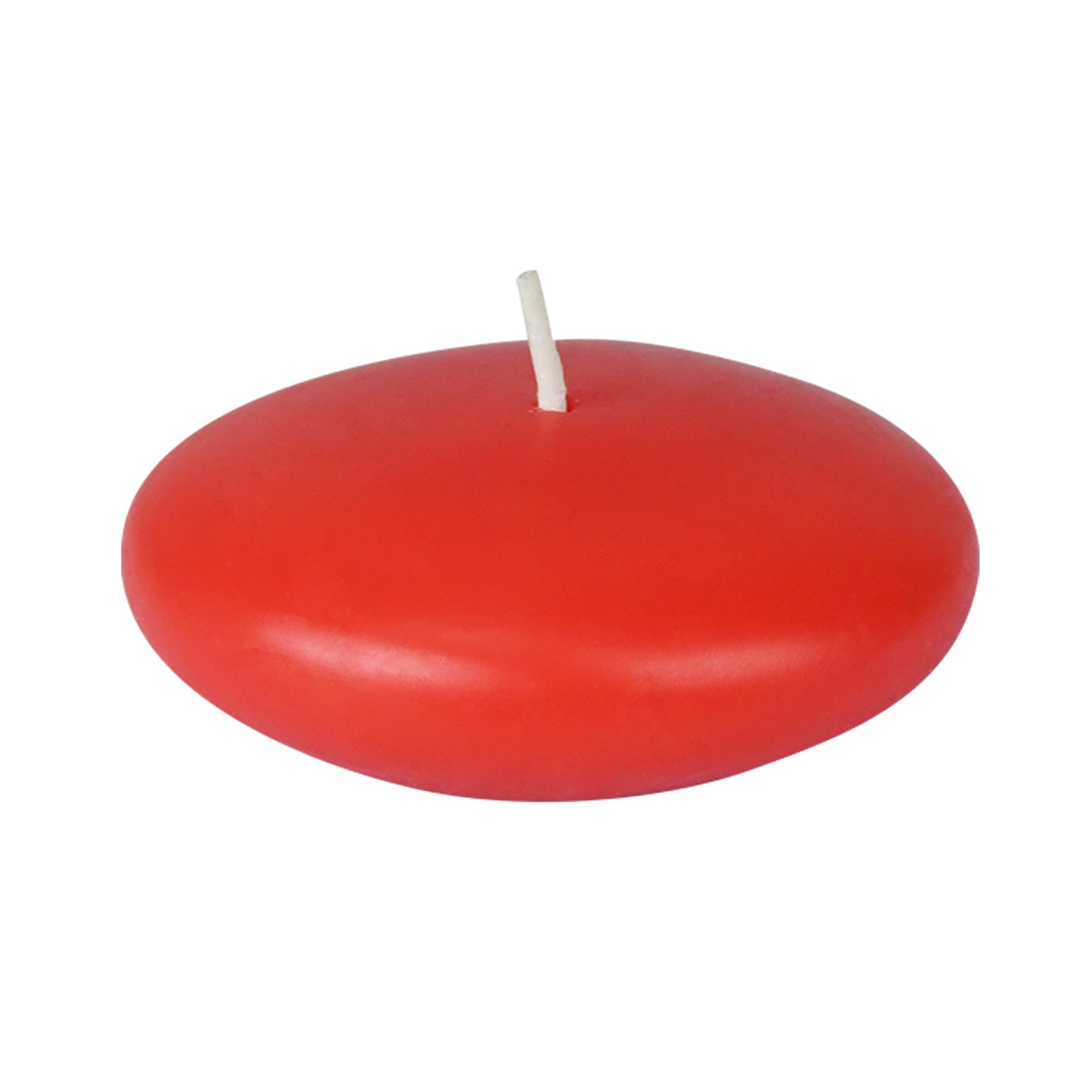 3 Inch Ruby Red Floating Candles (144pcs/Case) Bulk