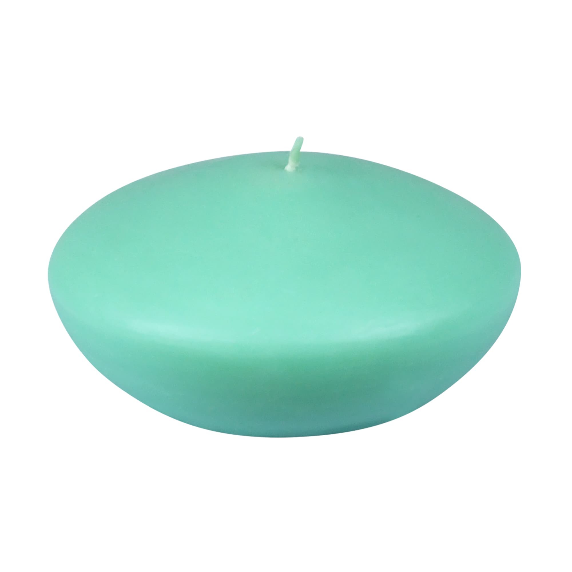 4 Inch Aqua Floating Candles (24pcs/Case) Bulk