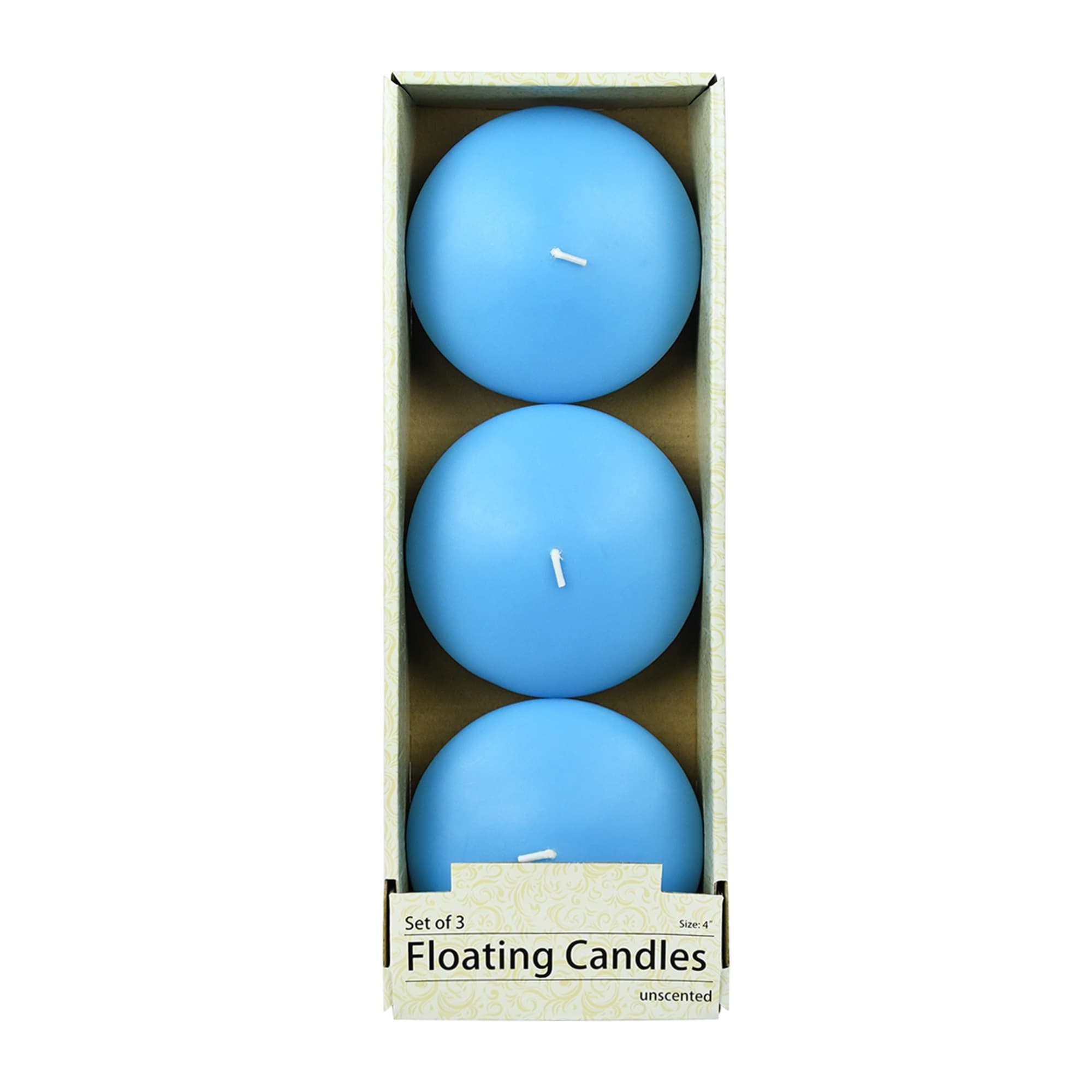 4 Inch Turquoise Floating Candles (24pcs/Case) Bulk 4 Inch Turquoise Floating Candles (24pcs/Case) Bulk