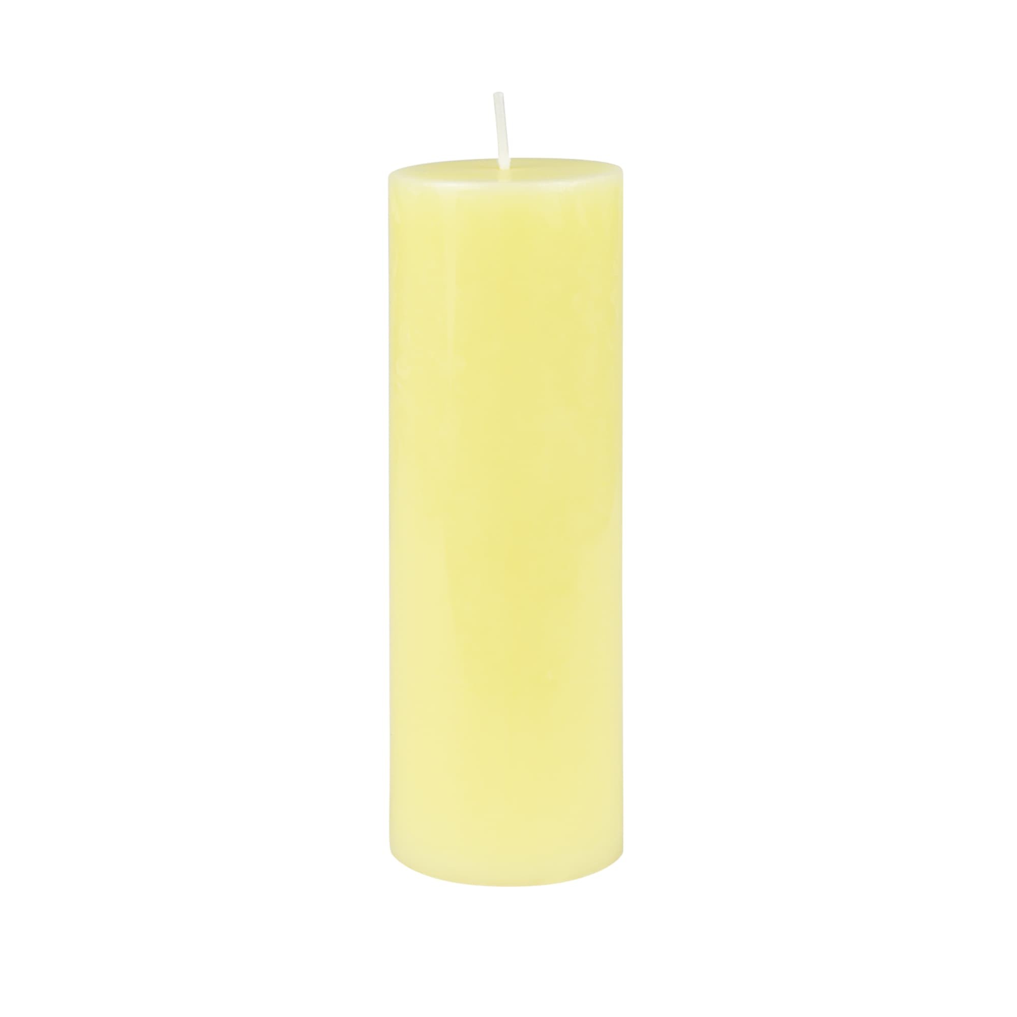 2 x 6 Inch Ivory Pillar Candle