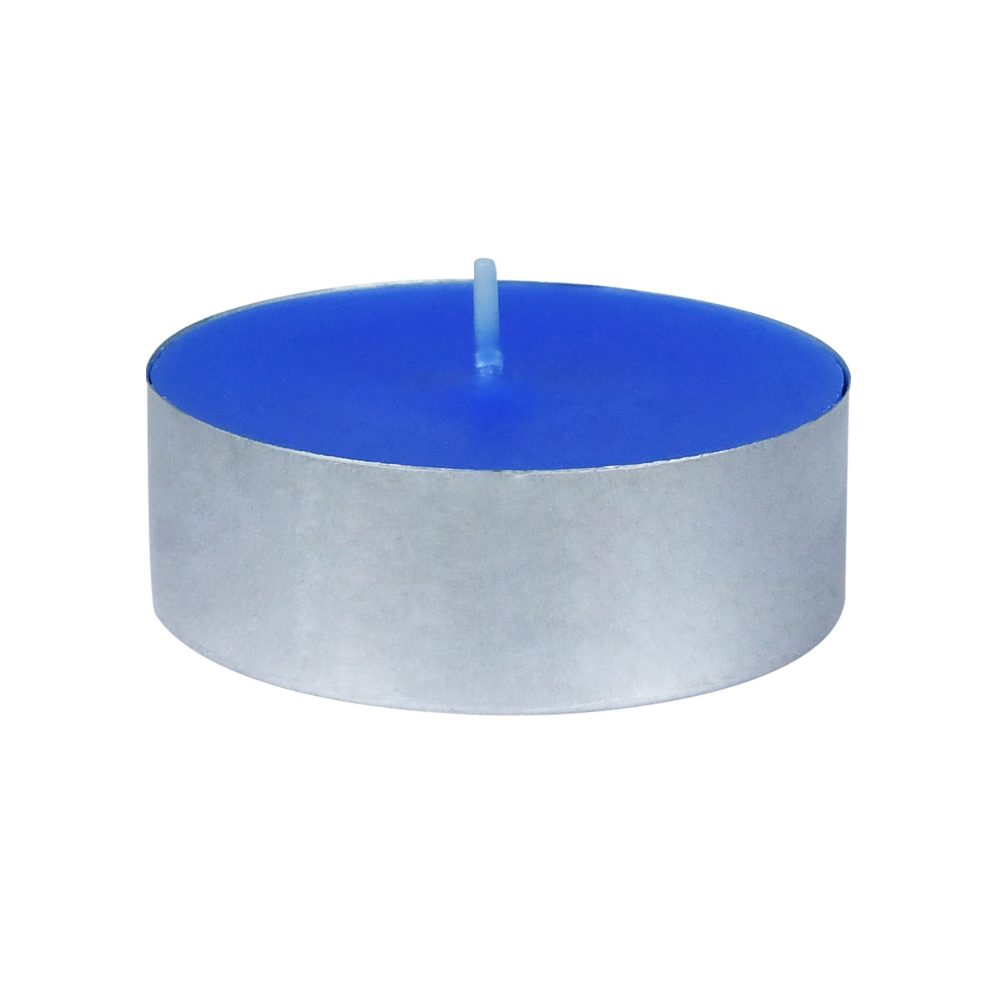 Mega Oversized Blue Tealights (144pcs/Case) Bulk