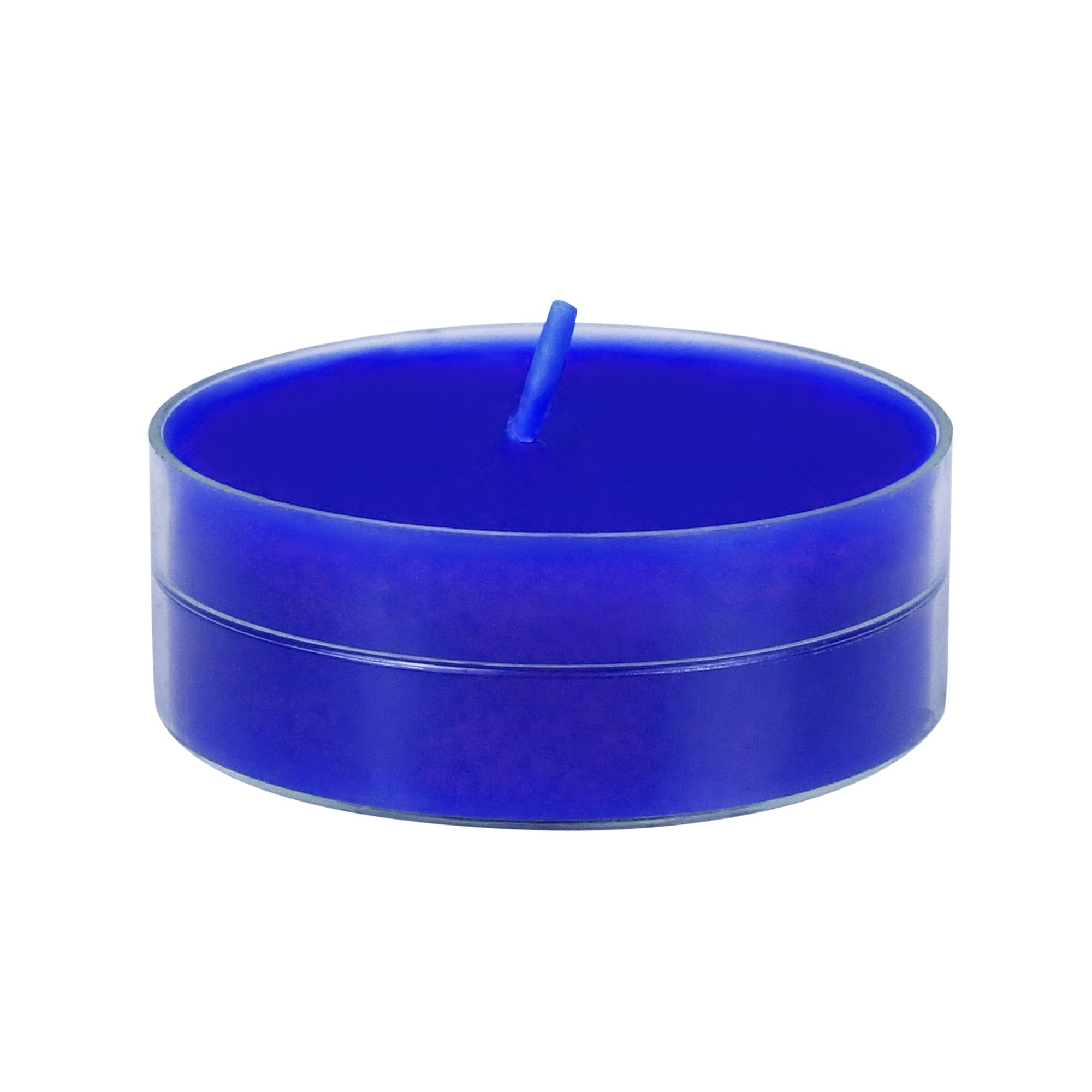 Mega Oversized Blue Tealights (144pcs/Case) Bulk
