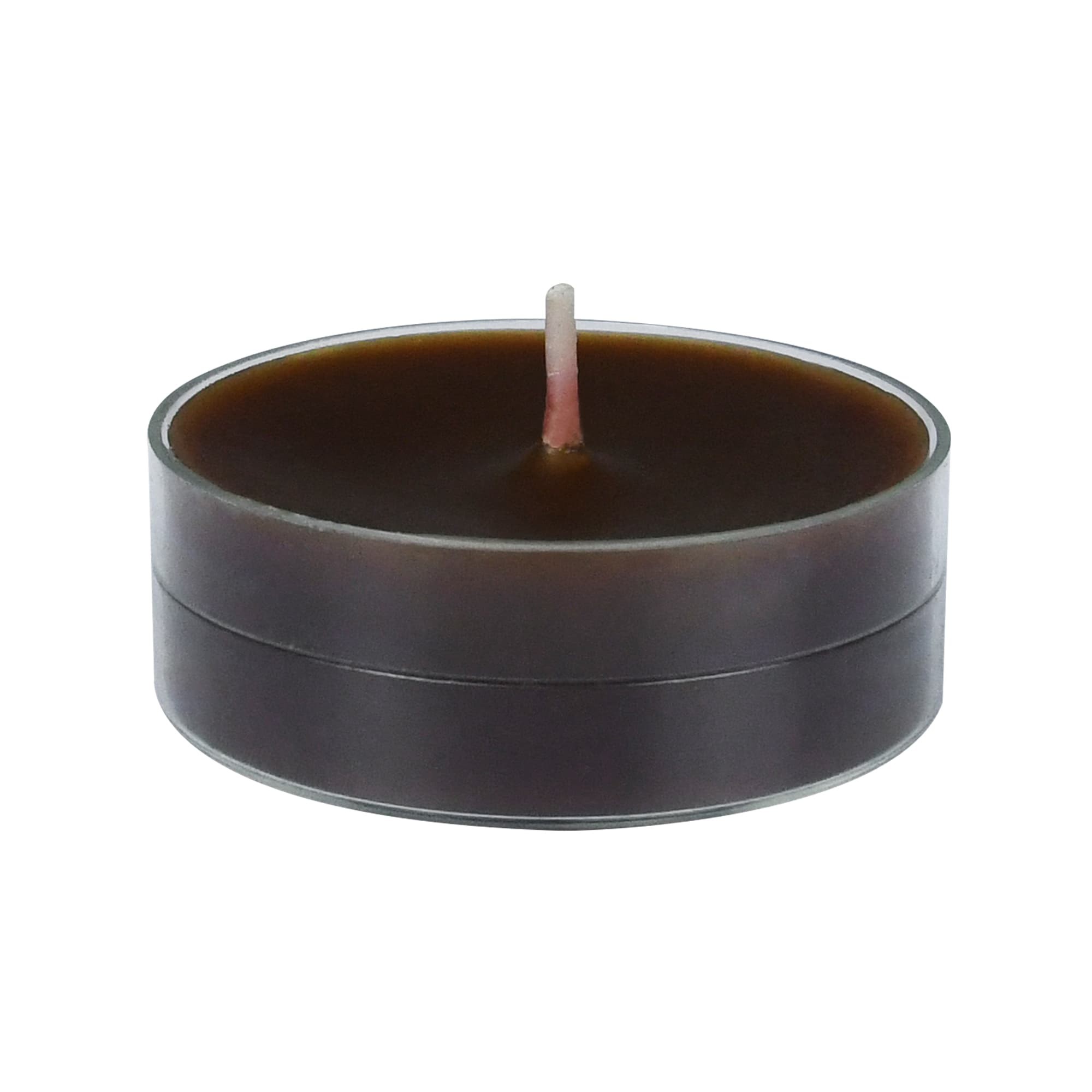 Mega Oversized Brown Tealights (144pcs/Case) Bulk