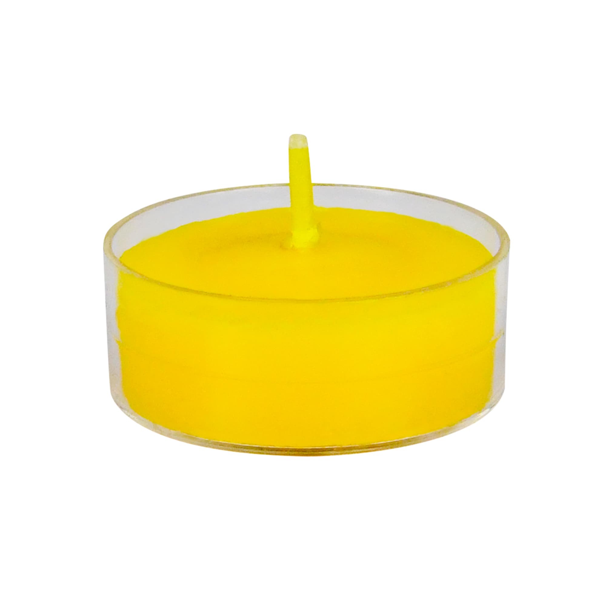 Yellow Tealight Candles (600pcs/Case) Bulk
