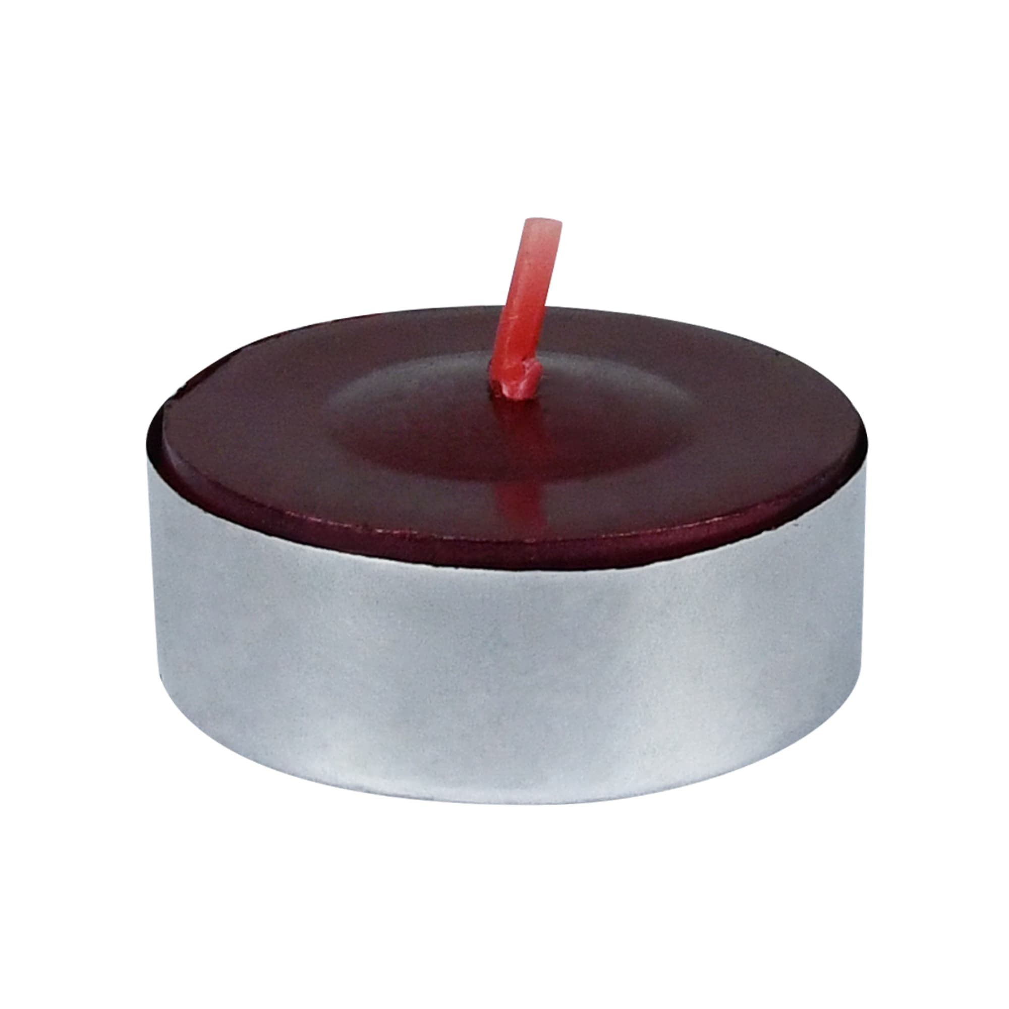 Metallic Red Tealight Candles (600pcs/Case) Bulk