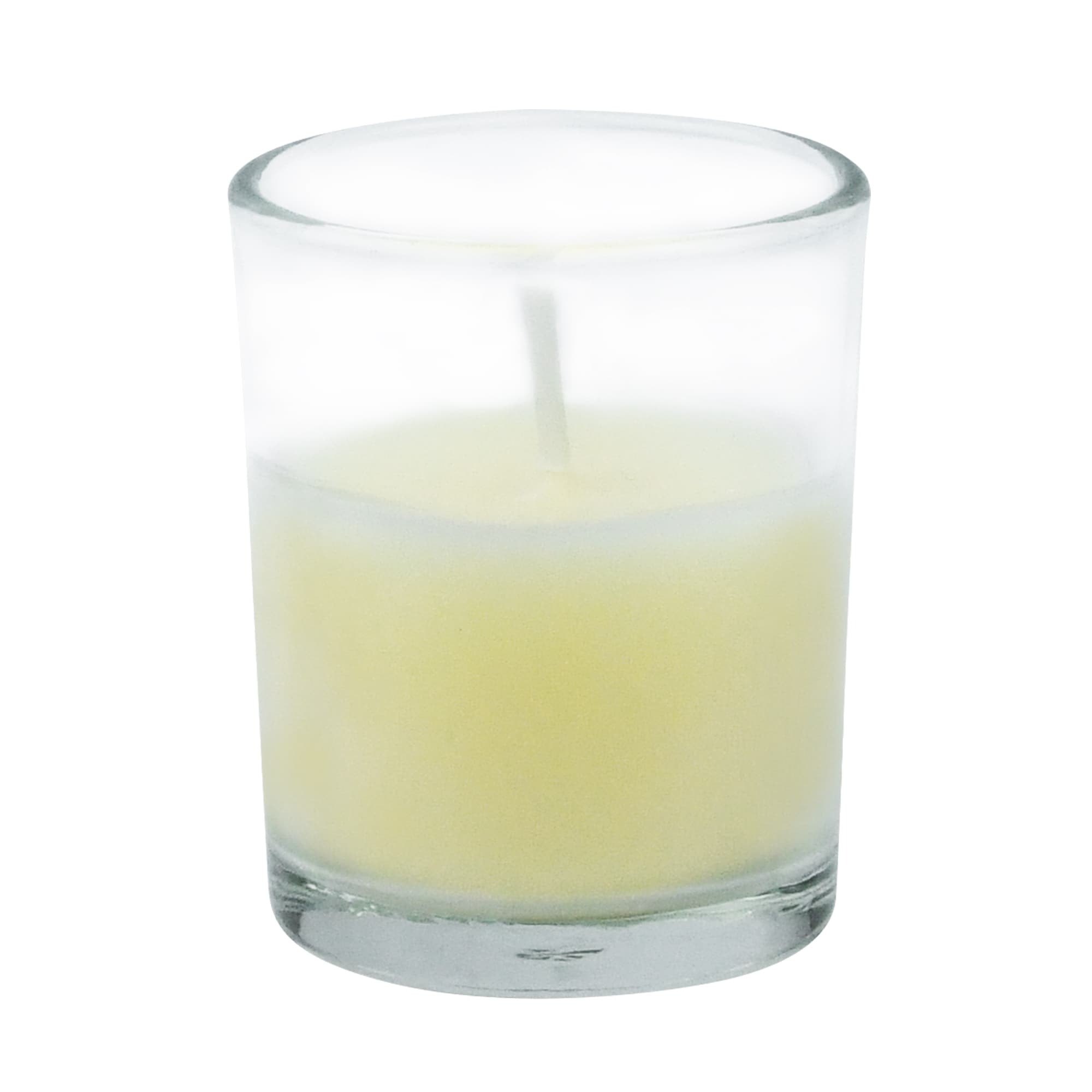 Ivory Round Glass Votive Candles (12pc/Box) Ivory Round Glass Votive Candles (12pc/Box)