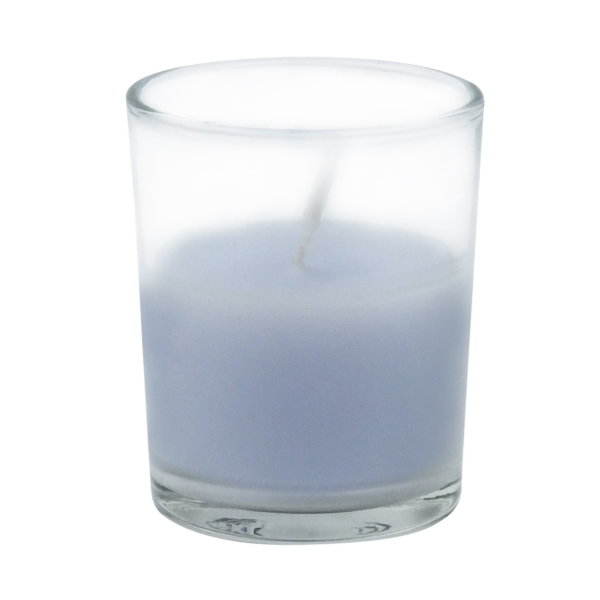 Lavender Round Glass Votive Candles (12pc/Box)