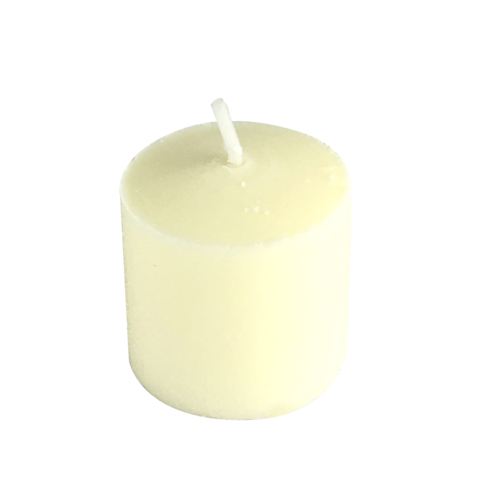 24pk Mini Pressed Ivory Votive Candles
