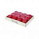 2 Inch Red Ball Candles (12pc/Box)