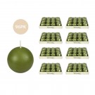 2 Inch Sage Green Ball Candles (96pcs/Case) Bulk