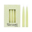 6 Inch Ivory Taper Candles (1 Dozen)