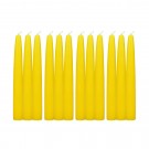 6 Inch Yellow Taper Candles (1 Dozen)