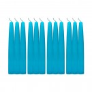 6 Inch Turquoise Taper Candles (1 Dozen)