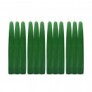 6 Inch Hunter Green Taper Candles (1 Dozen)