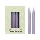 6 Inch Lavender Taper Candles (144pcs/Case) Bulk