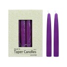 6 Inch Purple Taper Candles (1 Dozen)