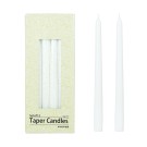 10 Inch White Taper Candles (144pcs/Case) Bulk