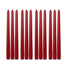 10 Inch Red Taper Candles (1 Dozen)