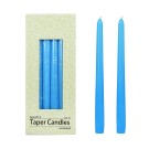 10 Inch Light Blue Taper Candles (1 Dozen)