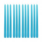 12 Inch Turquoise Taper Candles (1 Dozen)