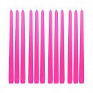 12 Inch Hot Pink Taper Candles (1 Dozen)