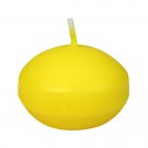 1 3/4 Inch Yellow Floating Candles (144pcs/Case) Bulk