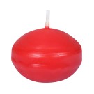1 3/4 Inch Ruby Red Floating Candles (24pc/Box)