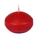 1 3/4 Inch Red Floating Candles (24pc/Box)