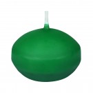 1 3/4 Inch Hunter Green Floating Candles (144pcs/Case) Bulk