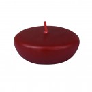 2 1/4 Inch Burgundy Floating Candles (96pcs/Case) Bulk
