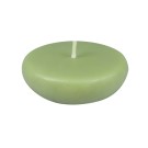 2 1/4 Inch Sage Green Floating Candles (24pc/Box)