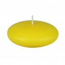 3 Inch Yellow Floating Candles (144pcs/Case) Bulk