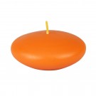 3 Inch Orange Floating Candles (12pc/Box)