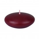 3 Inch Burgundy Floating Candles (12pc/Box)