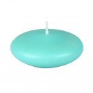 3 Inch Aqua Floating Candles (72pcs/Case) Bulk