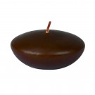 3 Inch Brown Floating Candles (144pcs/Case) Bulk