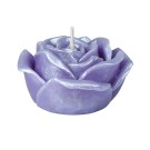 3 Inch Purple Rose Floating Candles (144pcs/Case) Bulk
