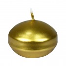 1 3/4 Inch Metallic Bronze Gold Floating Candles (144pcs/Case) Bulk
