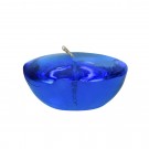 3 Inch Clear Blue Gel Floating Candles (72pcs/Case) Bulk